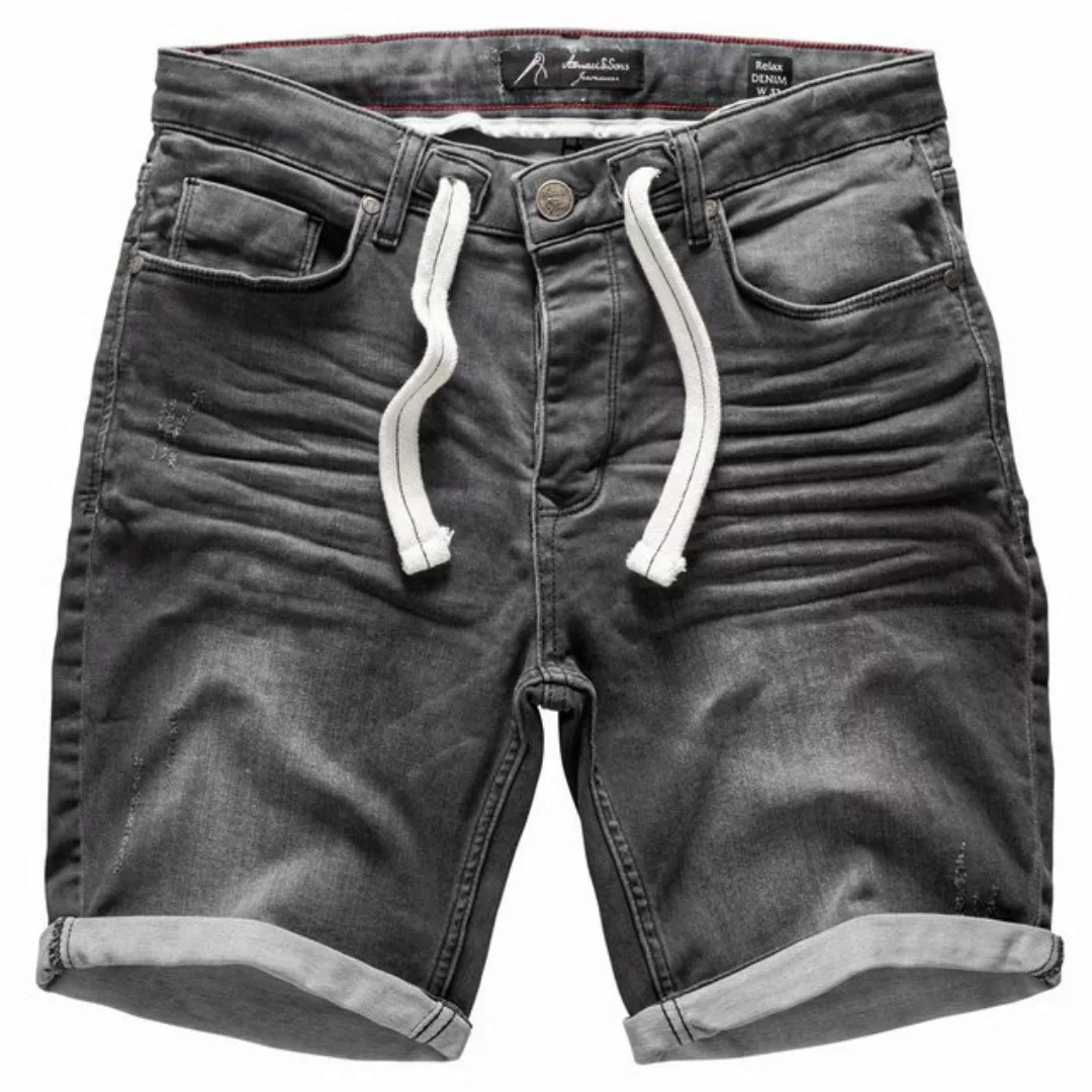 Amaci&Sons Jeansshorts SAN JOSE Destroyed Jeans Shorts günstig online kaufen