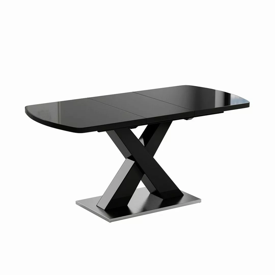 Vicco Esstisch Chinto, Schwarz, 120 x günstig online kaufen