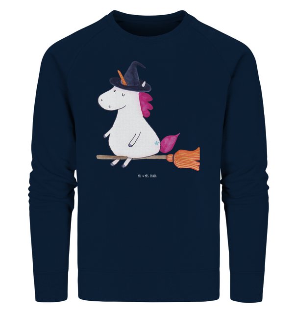 Mr. & Mrs. Panda Longpullover Größe M Einhorn Hexe - French Navy - Geschenk günstig online kaufen