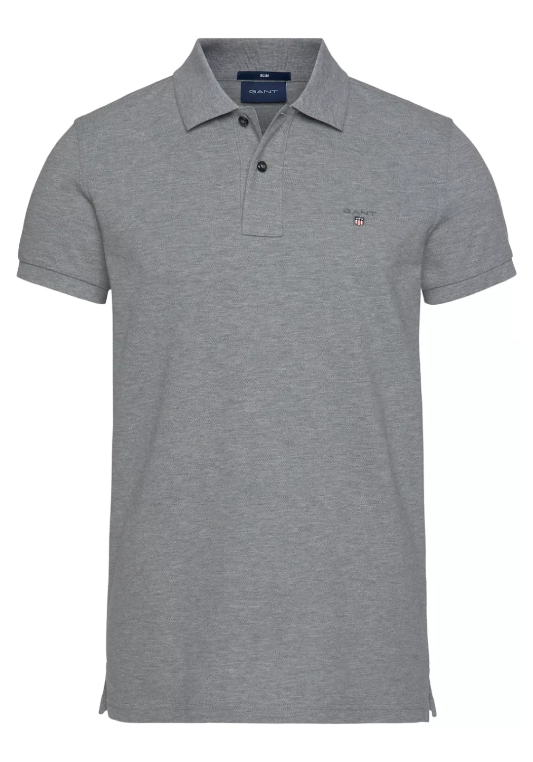 Gant Poloshirt REGULAR ORIGINAL PIQUE SS RUGGER mit Knopfleiste am Ausschni günstig online kaufen