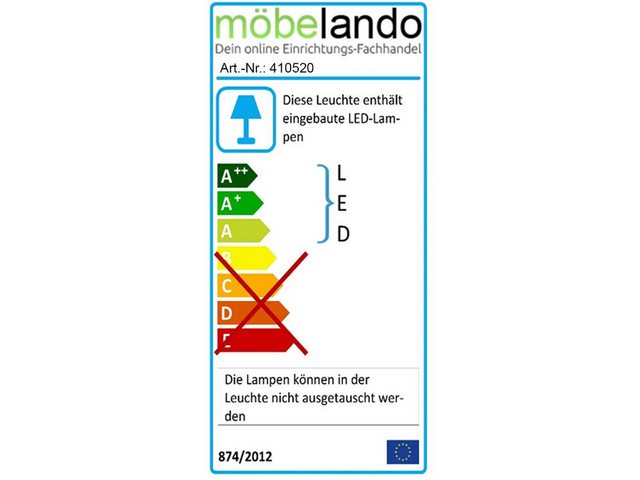 Innostyle Vitrine 93 x 204 x 42 cm (B/H/T) günstig online kaufen