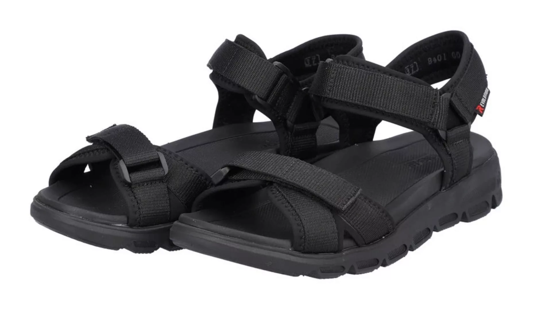 Rieker EVOLUTION Sandale, Sommerschuh, Sandalette, Keilabsatz, mit Klettver günstig online kaufen