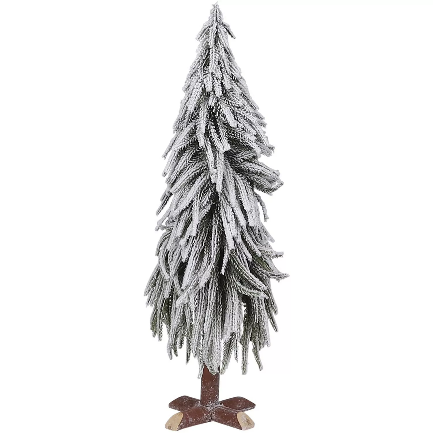 Weihnachtsbaum Grün beschneit TIPS 316 - H 60 x Ø 22 cm günstig online kaufen