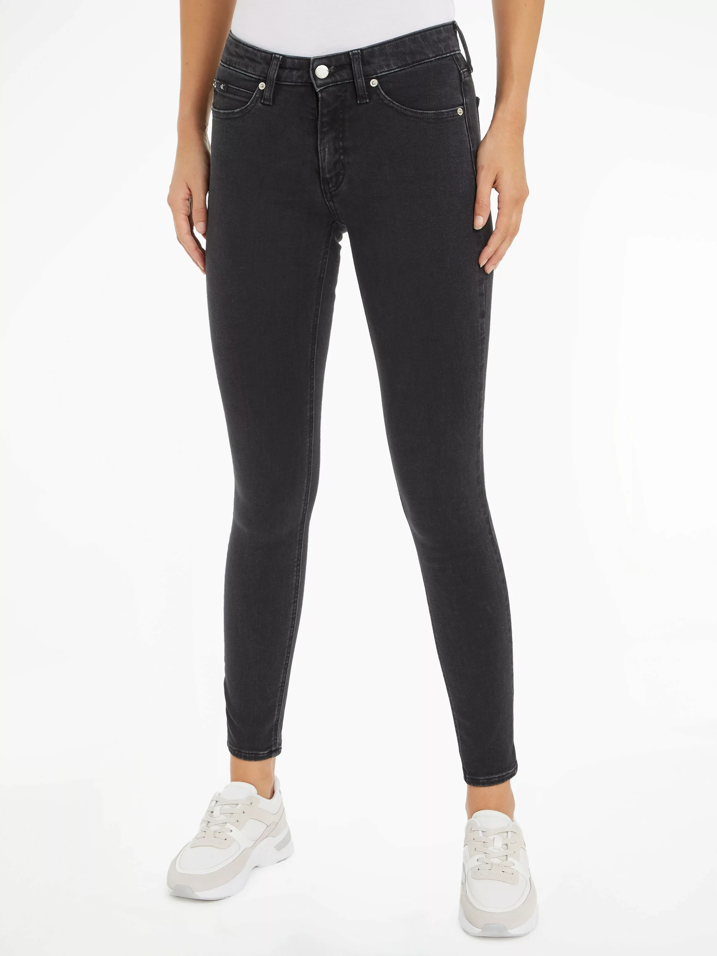 Calvin Klein Jeans Skinny-fit-Jeans MID RISE SKINNY im 5-Pocket-Style günstig online kaufen