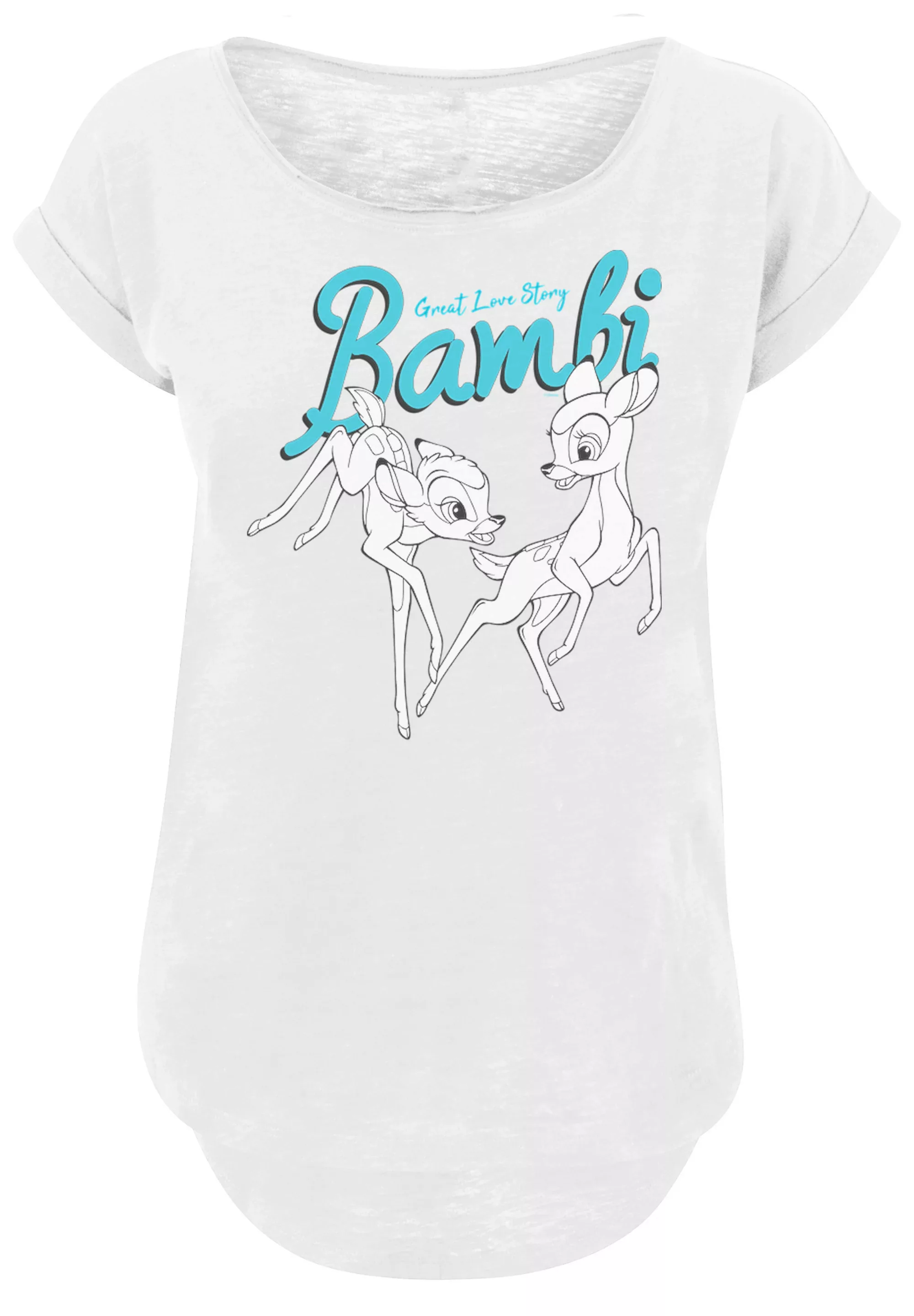 F4NT4STIC T-Shirt "Bambi Great Love Story", Damen,Premium Merch,Lang,Longsh günstig online kaufen