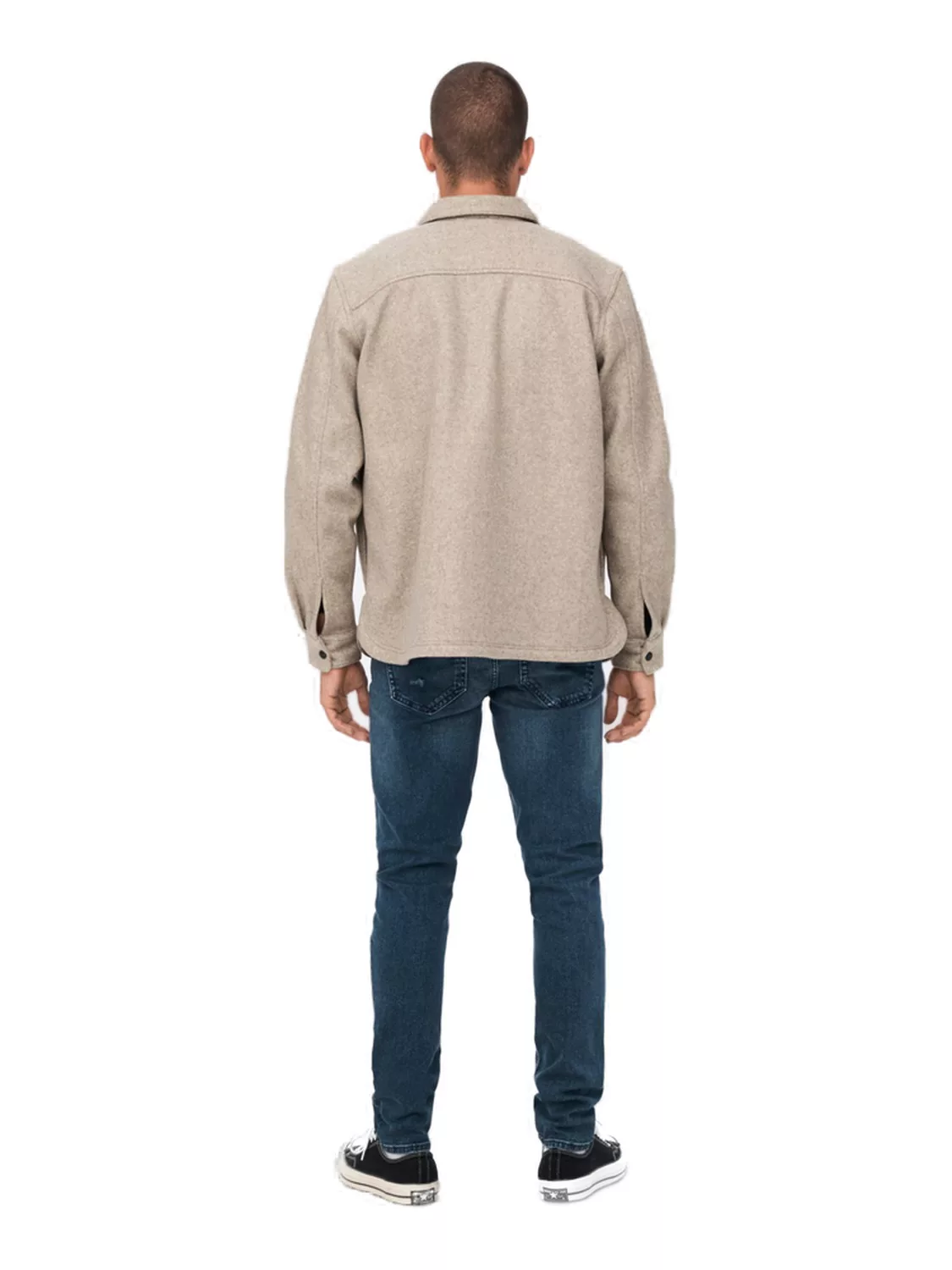 Only & Sons Herren Freizeit Hemd ONSASH - Relaxed Fit günstig online kaufen