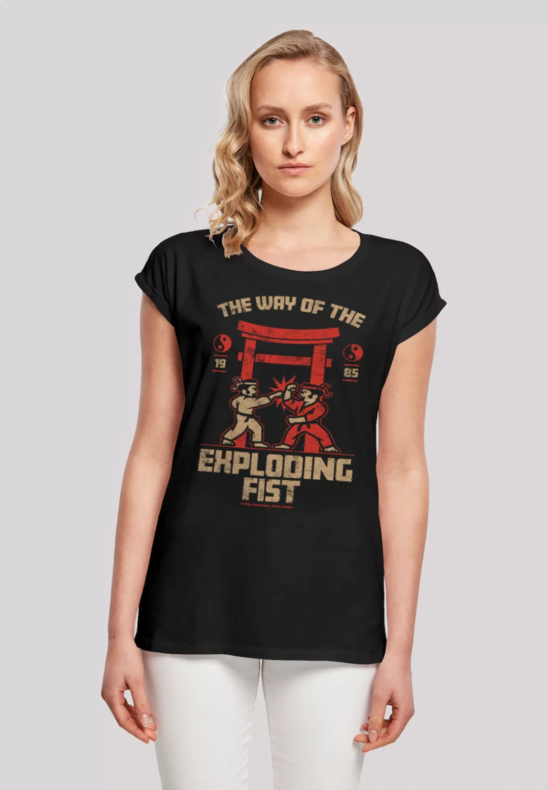 F4NT4STIC T-Shirt "Retro Gaming The Way of the Exploding Fist", Print günstig online kaufen
