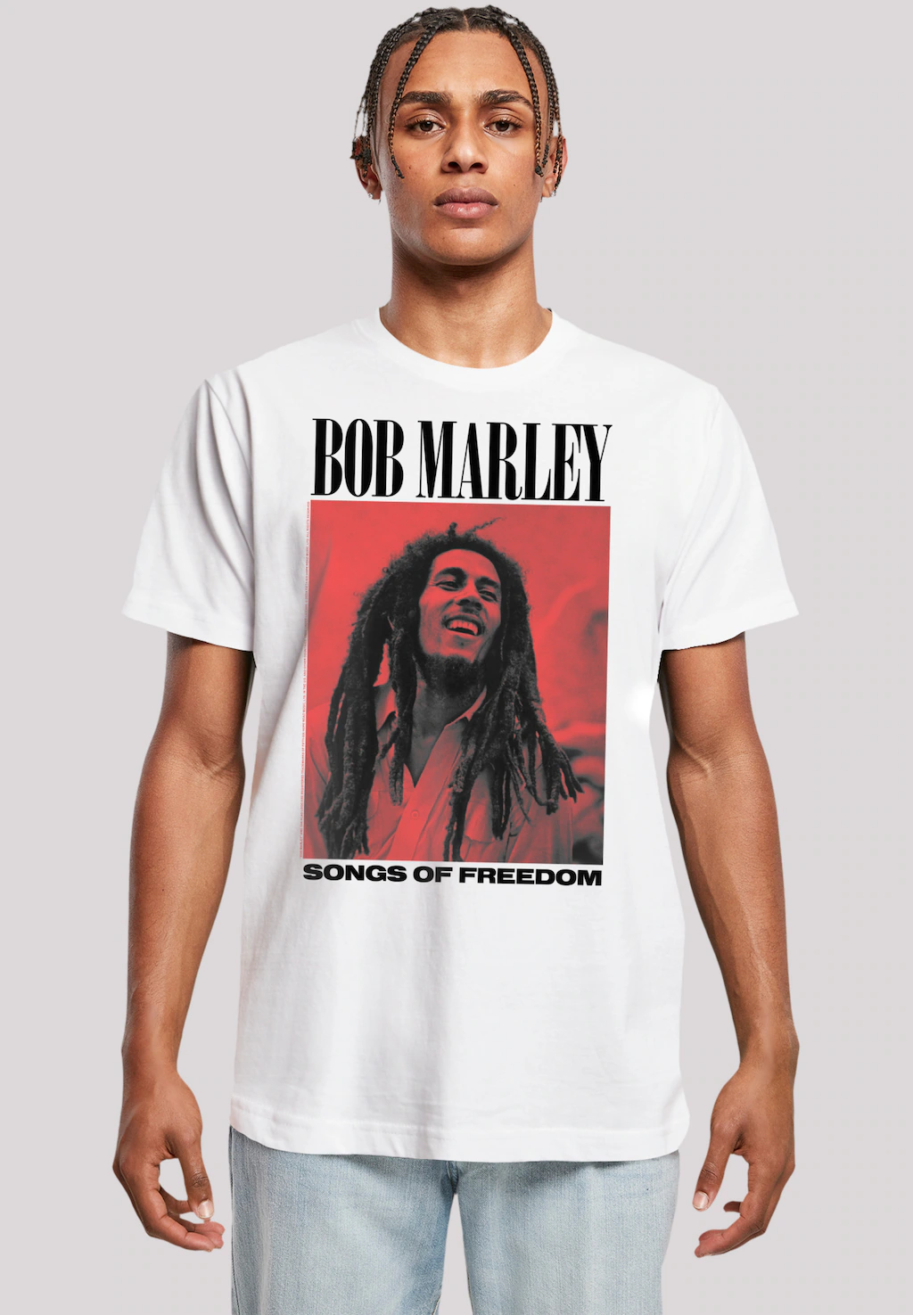 F4NT4STIC T-Shirt "Bob Marley Songs Of Freedom Reggae Music", Premium Quali günstig online kaufen