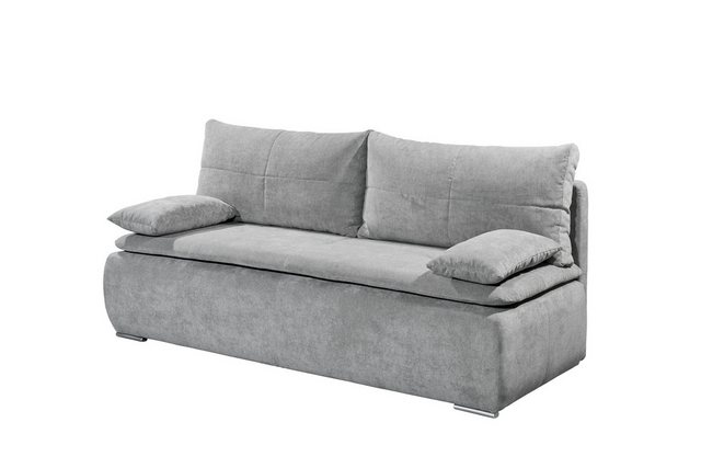 freiraum Schlafsofa JANA 3DL, Liegefläche 208x160cm, schlamm - 208x102x95 ( günstig online kaufen