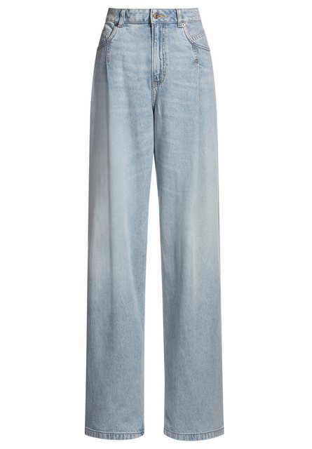 BOSS ORANGE 5-Pocket-Jeans C-Slouchy Pleated 1. 0 (1-tlg) günstig online kaufen