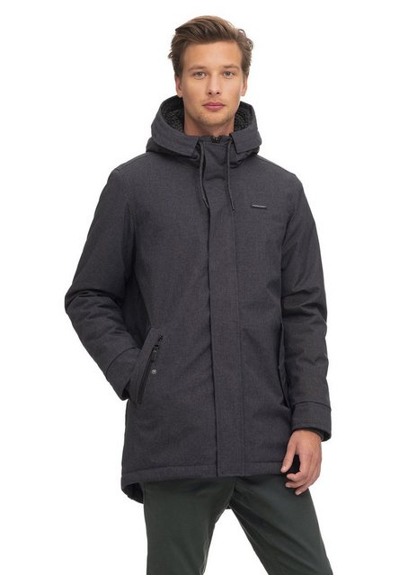 Ragwear Winterjacke Herren Parka Mr Smithem Dark Grey günstig online kaufen