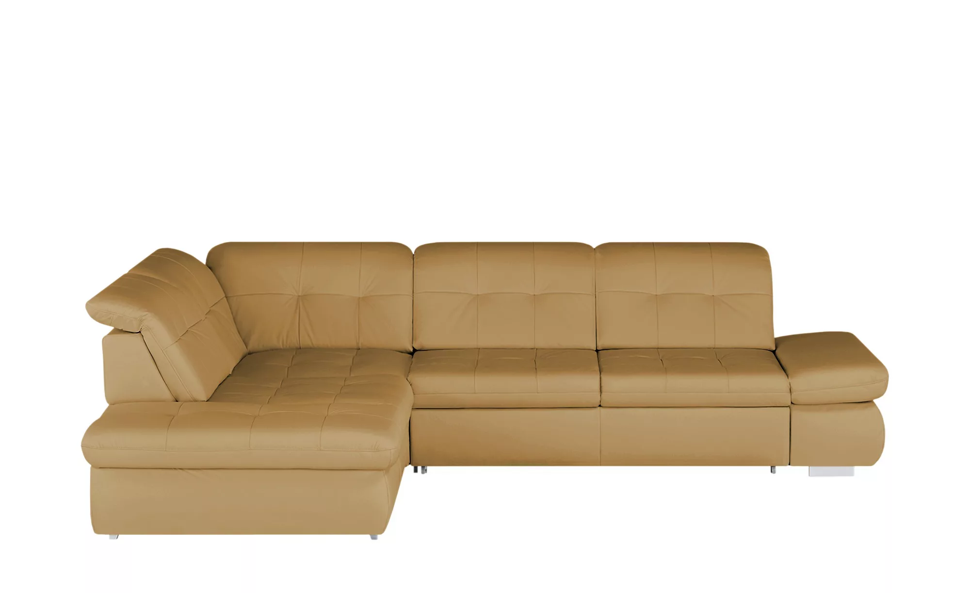 meinSofa Ecksofa Leder  Spencer - braun - Polstermöbel > Sofas > Ecksofas - günstig online kaufen