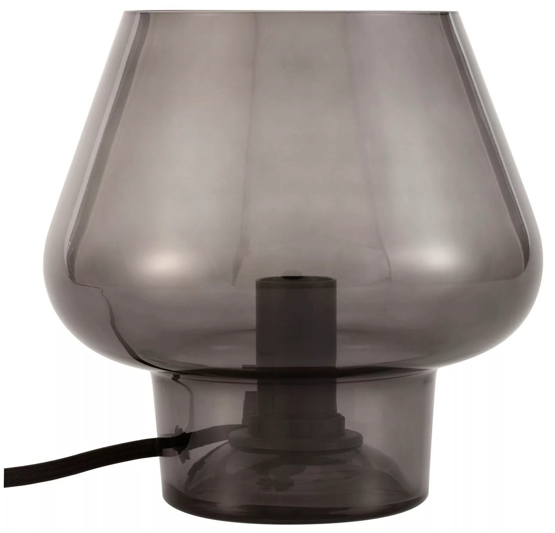 Pauleen Tischleuchte »Crystal Gleam max20W Rauchglas 230V Glas«, 1 flammig- günstig online kaufen