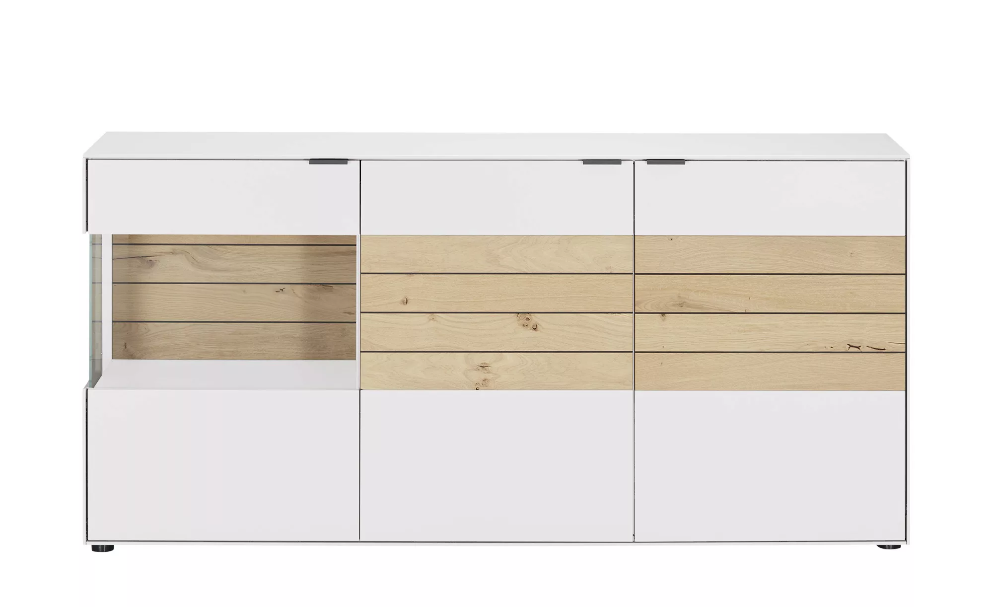 Jette Home Sideboard  Como ¦ weiß ¦ Maße (cm): B: 182 H: 88 T: 46.0 Kommode günstig online kaufen