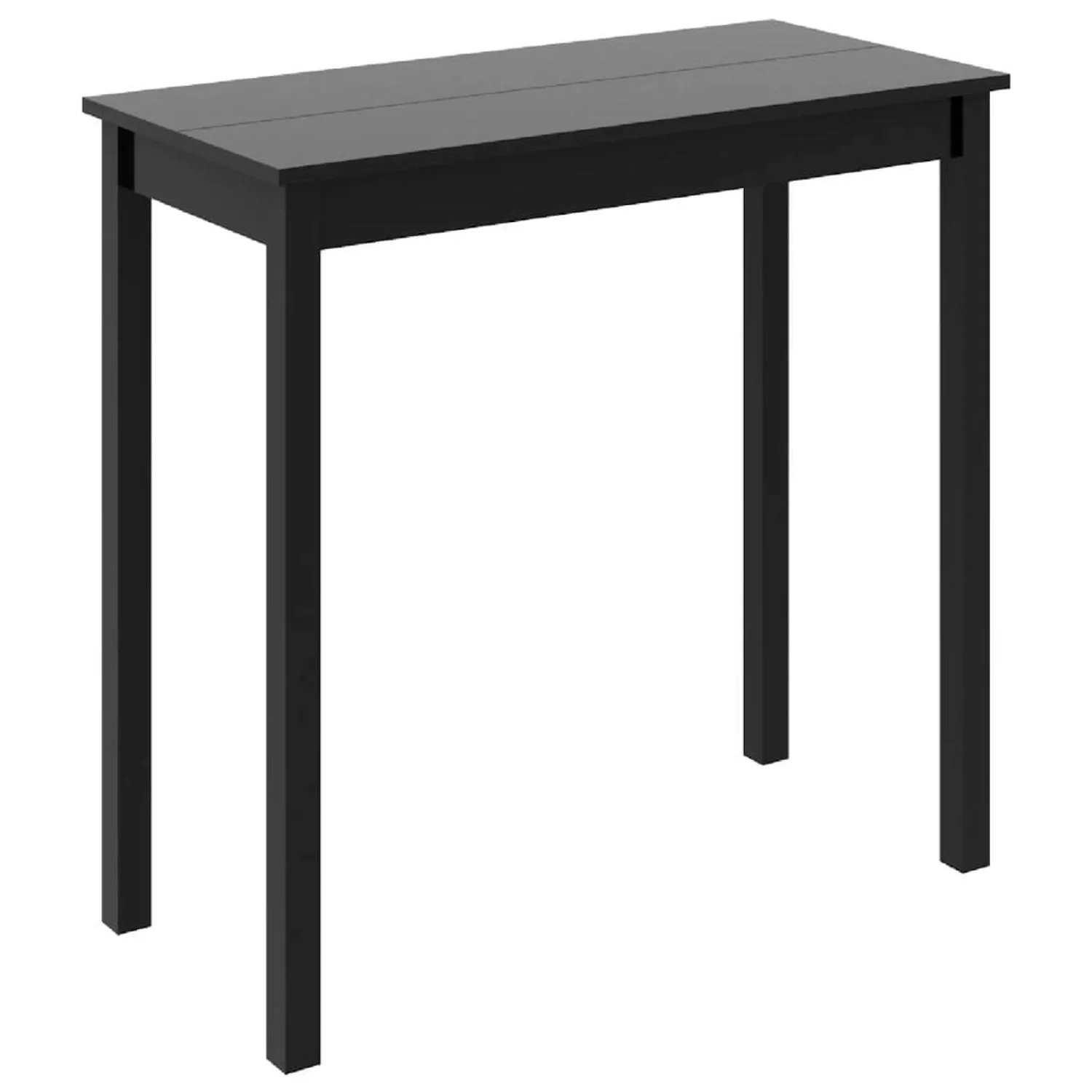 Bartisch Mdf Schwarz 115x55x107 Cm günstig online kaufen