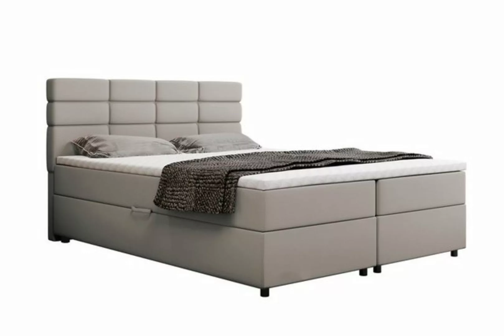 PANDA MÖBEL GmbH Boxspringbett Reve, 140x200, 160x200, 180x200, Polsterbett günstig online kaufen