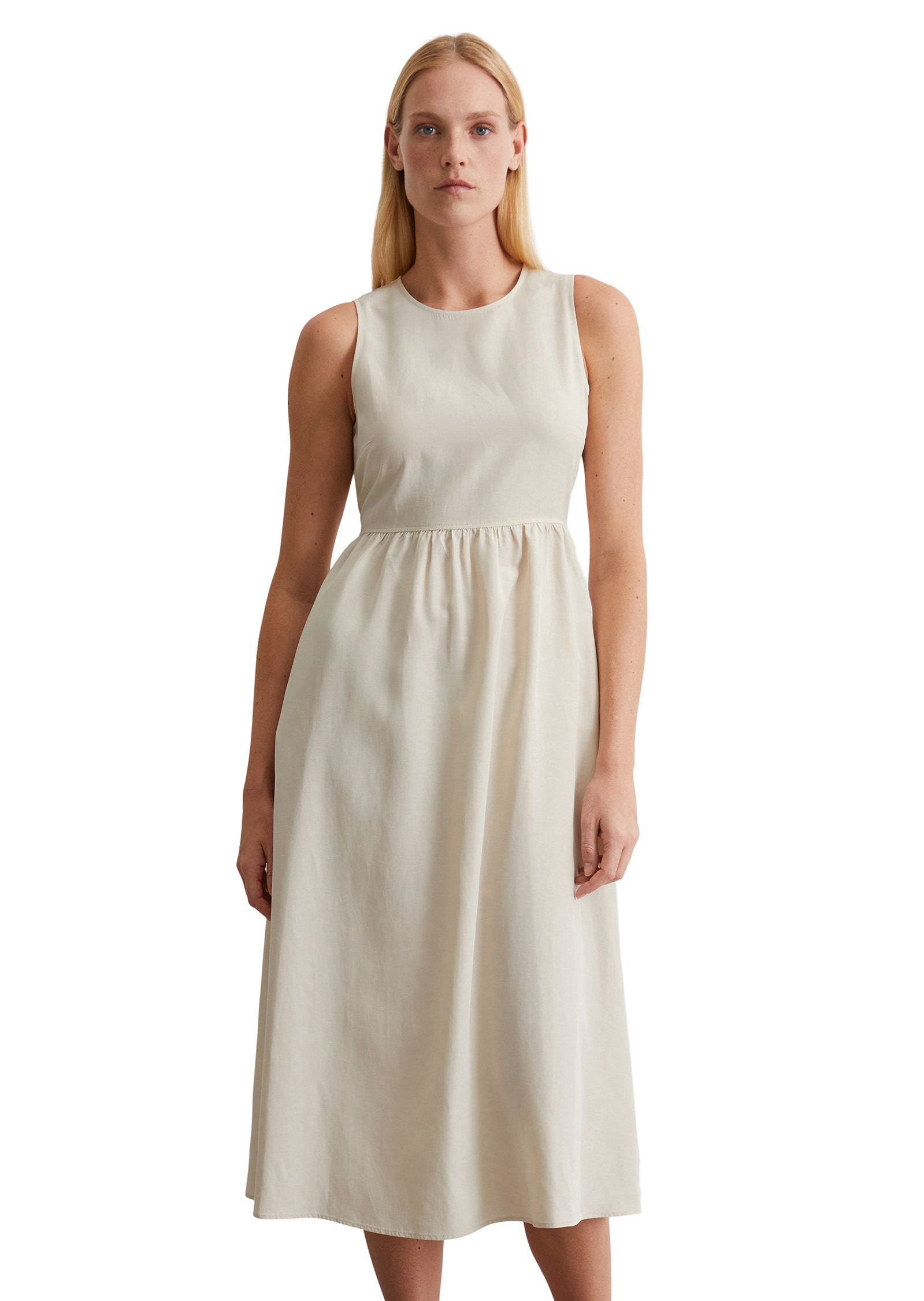 Marc OPolo Midikleid "aus TENCEL™ Lyocell-Leinen-Mix" günstig online kaufen