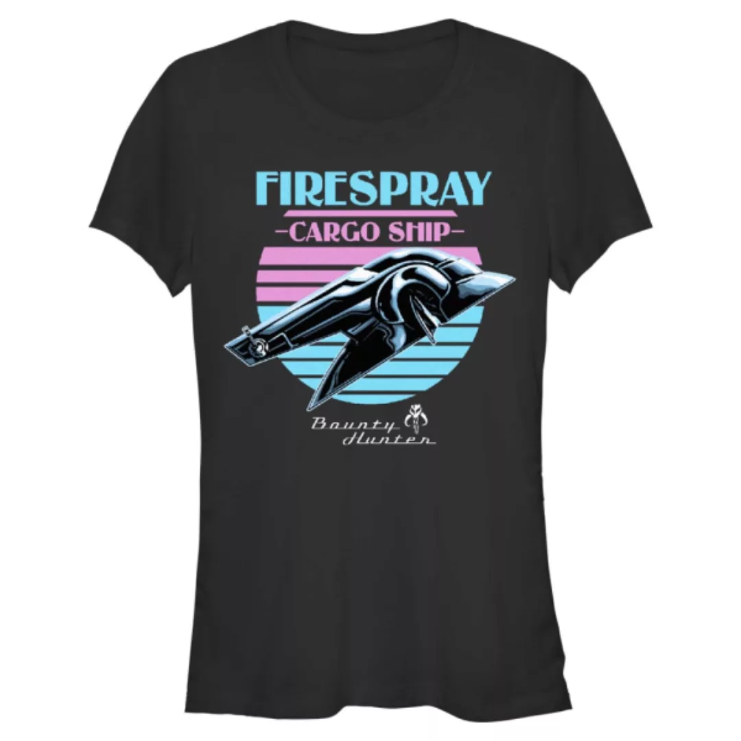 Star Wars - Book of Boba Fett - Logo Firespray - Frauen T-Shirt günstig online kaufen