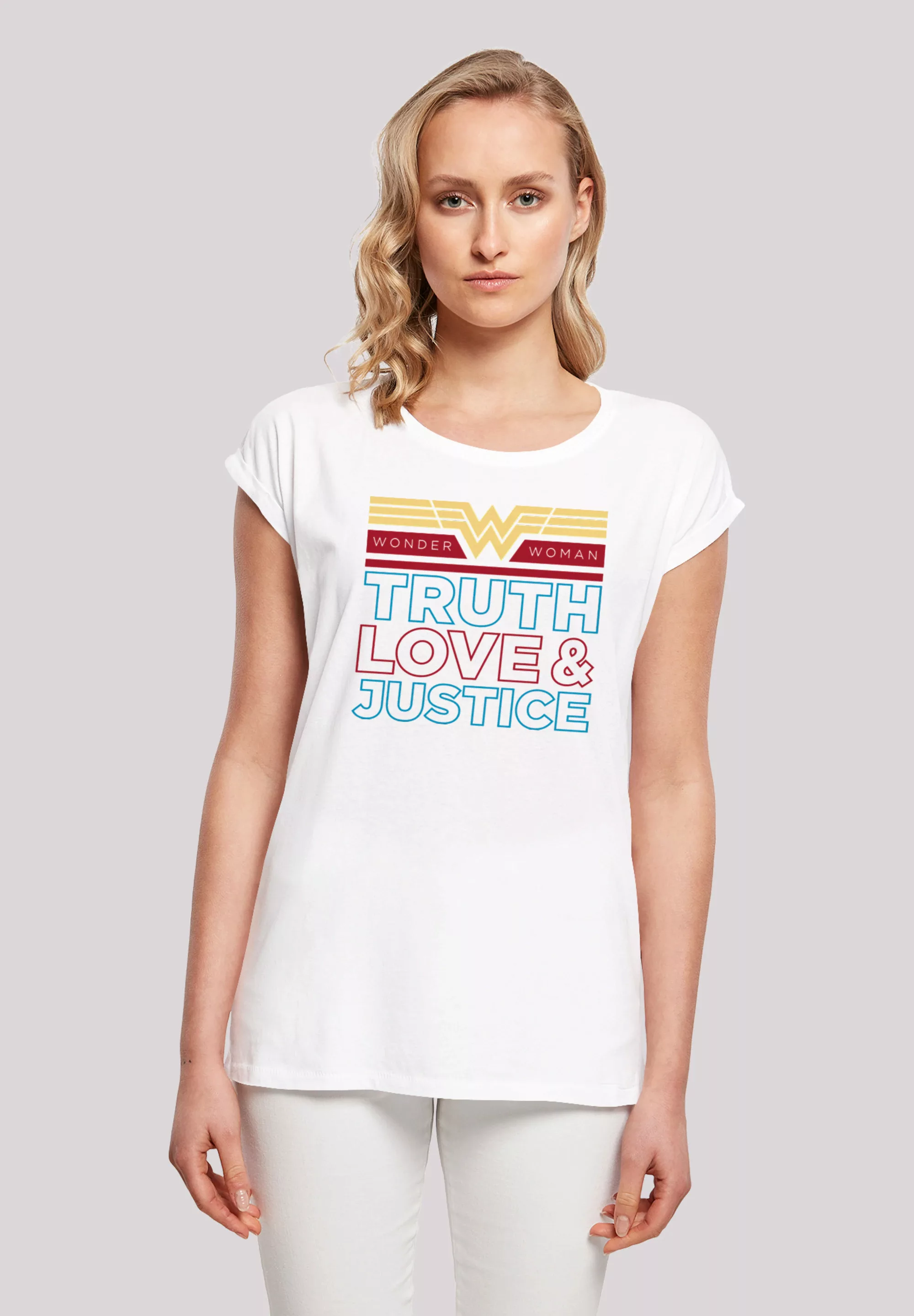 F4NT4STIC T-Shirt "DC Comics Wonder Woman 84 Truth Love And Justice" günstig online kaufen