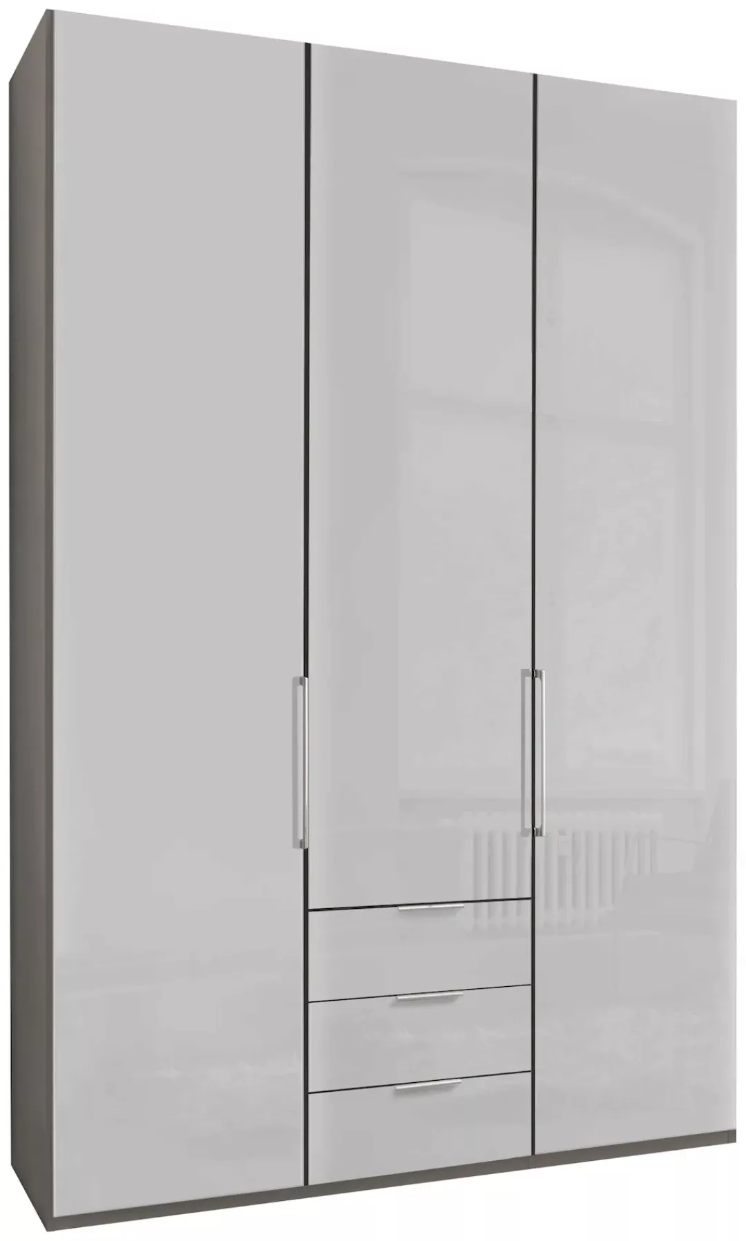 WIEMANN Drehtürenschrank "Monaco", mit Glasfront sowie hochwertigen Beschlä günstig online kaufen