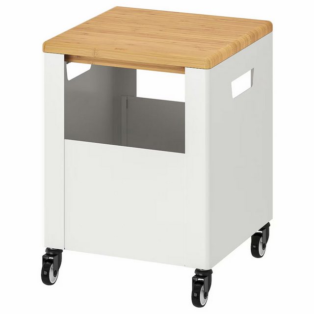 Sarcia.eu Spind TROTTEN Weißer Schrank mit Rollen 35x47 cm IKEA günstig online kaufen