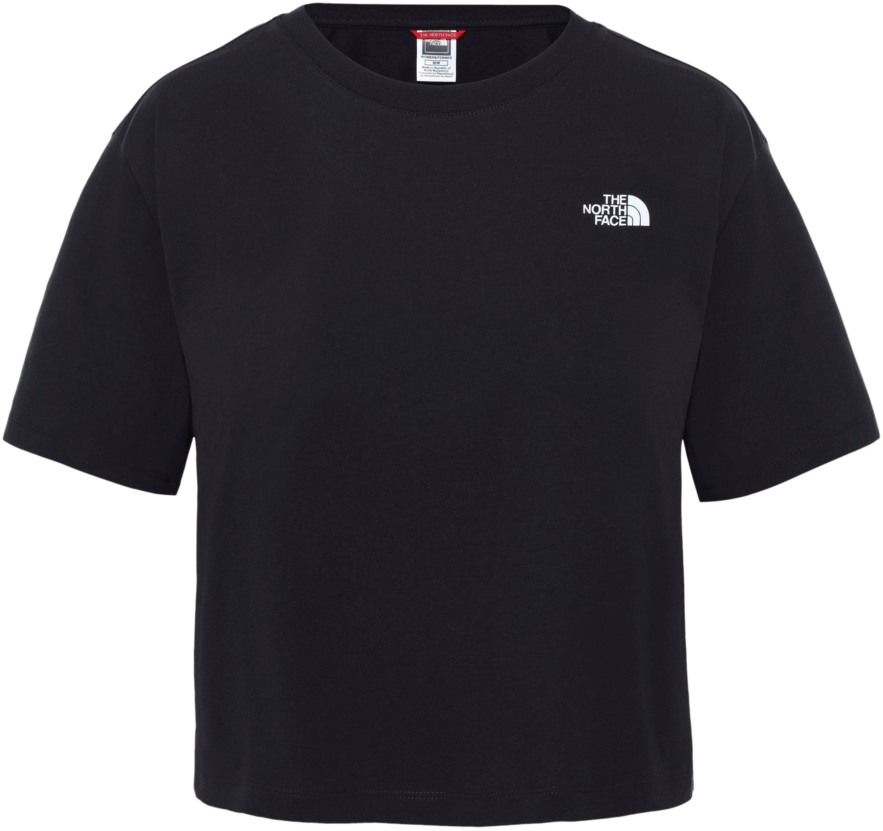 The North Face Cropped Sd Kurzärmeliges T-shirt L TNF Black günstig online kaufen