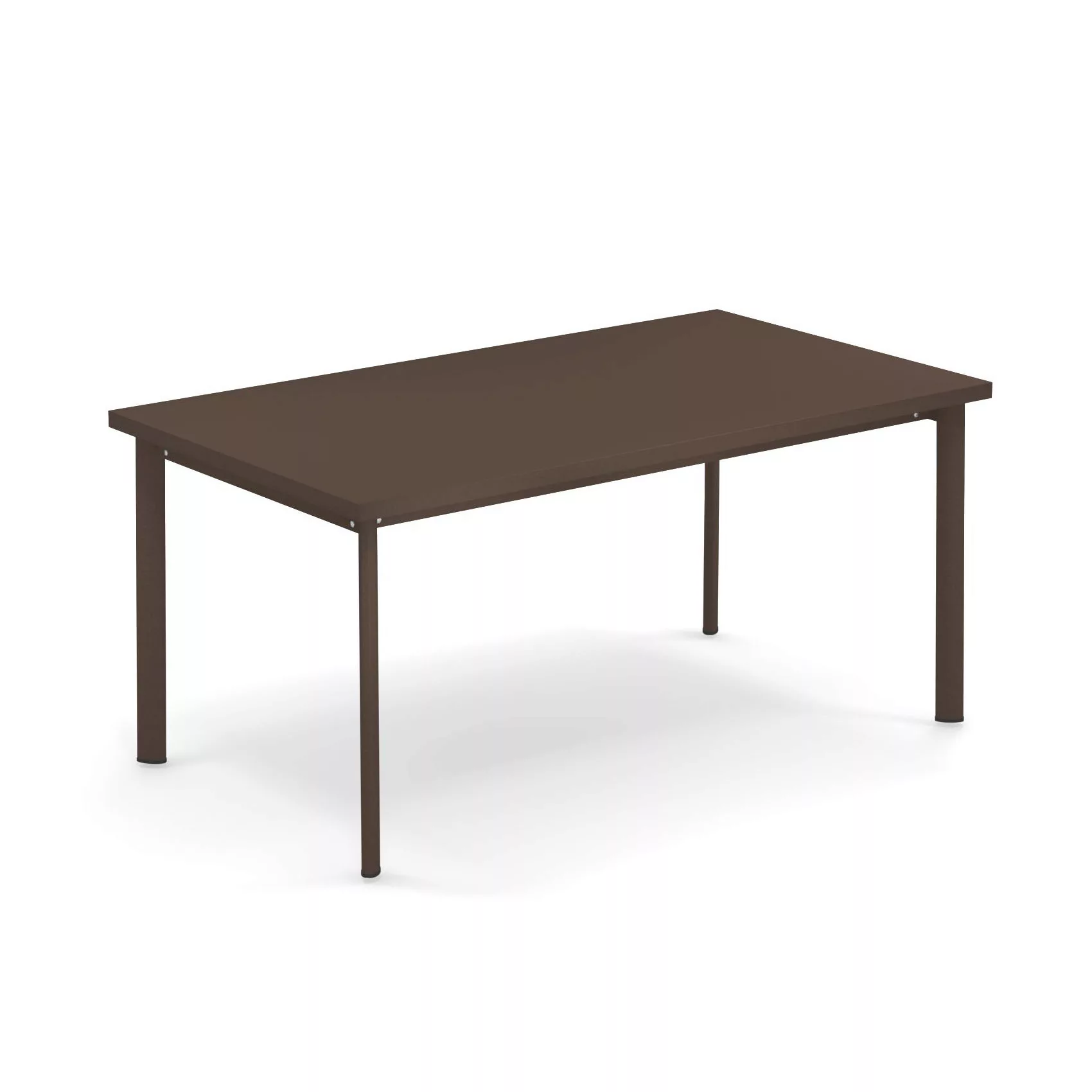 emu - Star Gartentisch rechteckig 160x90cm - indischbraun/pulverbeschichtet günstig online kaufen
