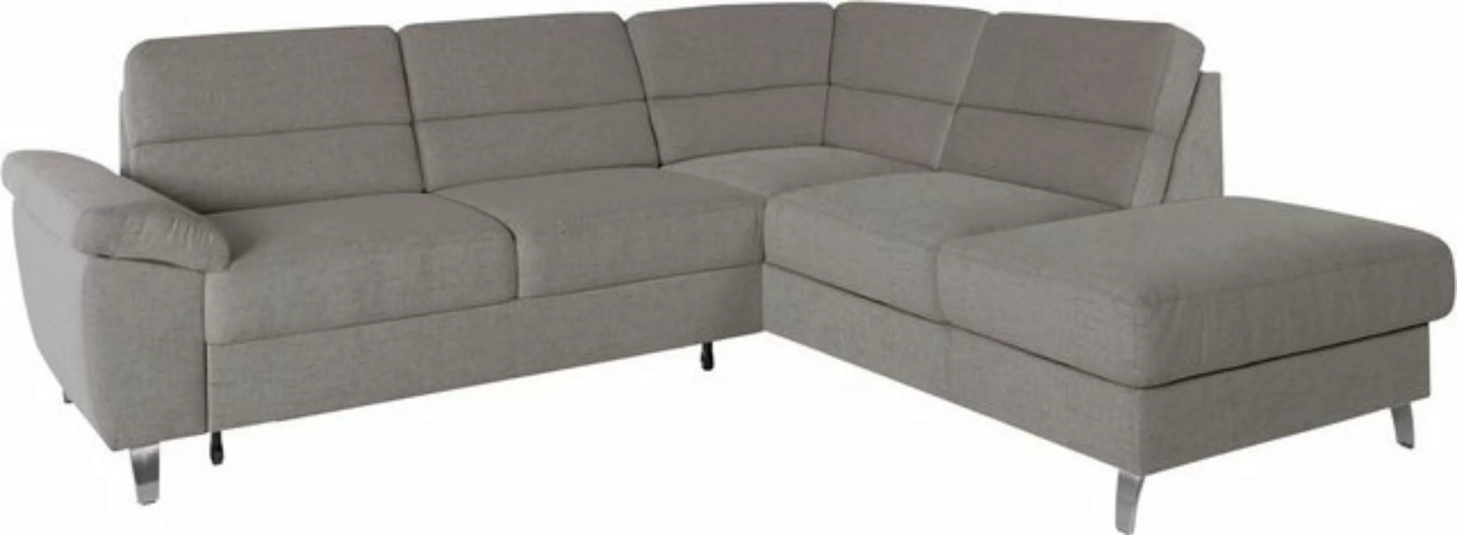 sit&more Ecksofa "Sorano L-Form", wahlweise mit Bettfunktion und Bettkasten günstig online kaufen