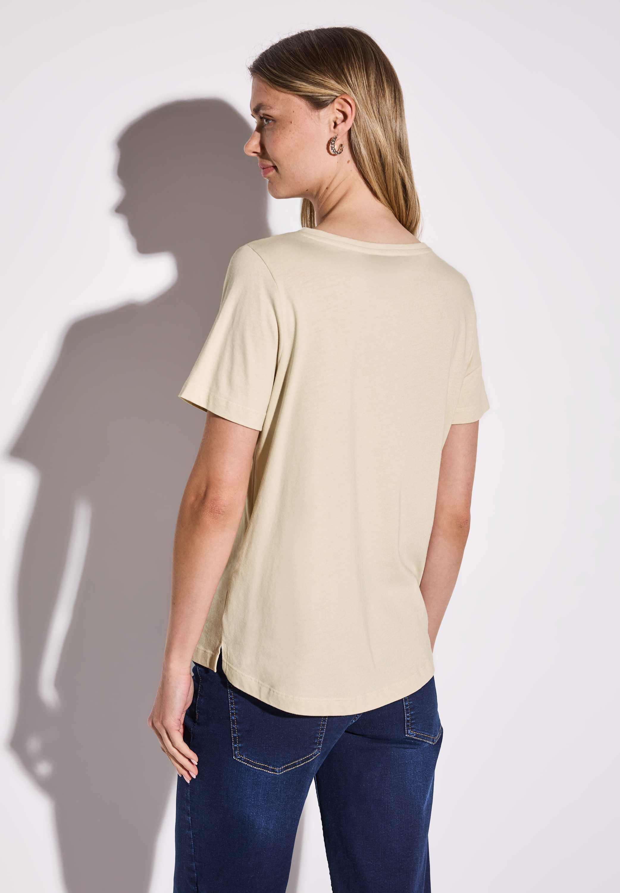 STREET ONE T-Shirt, im soften Baumwoll-Mix günstig online kaufen