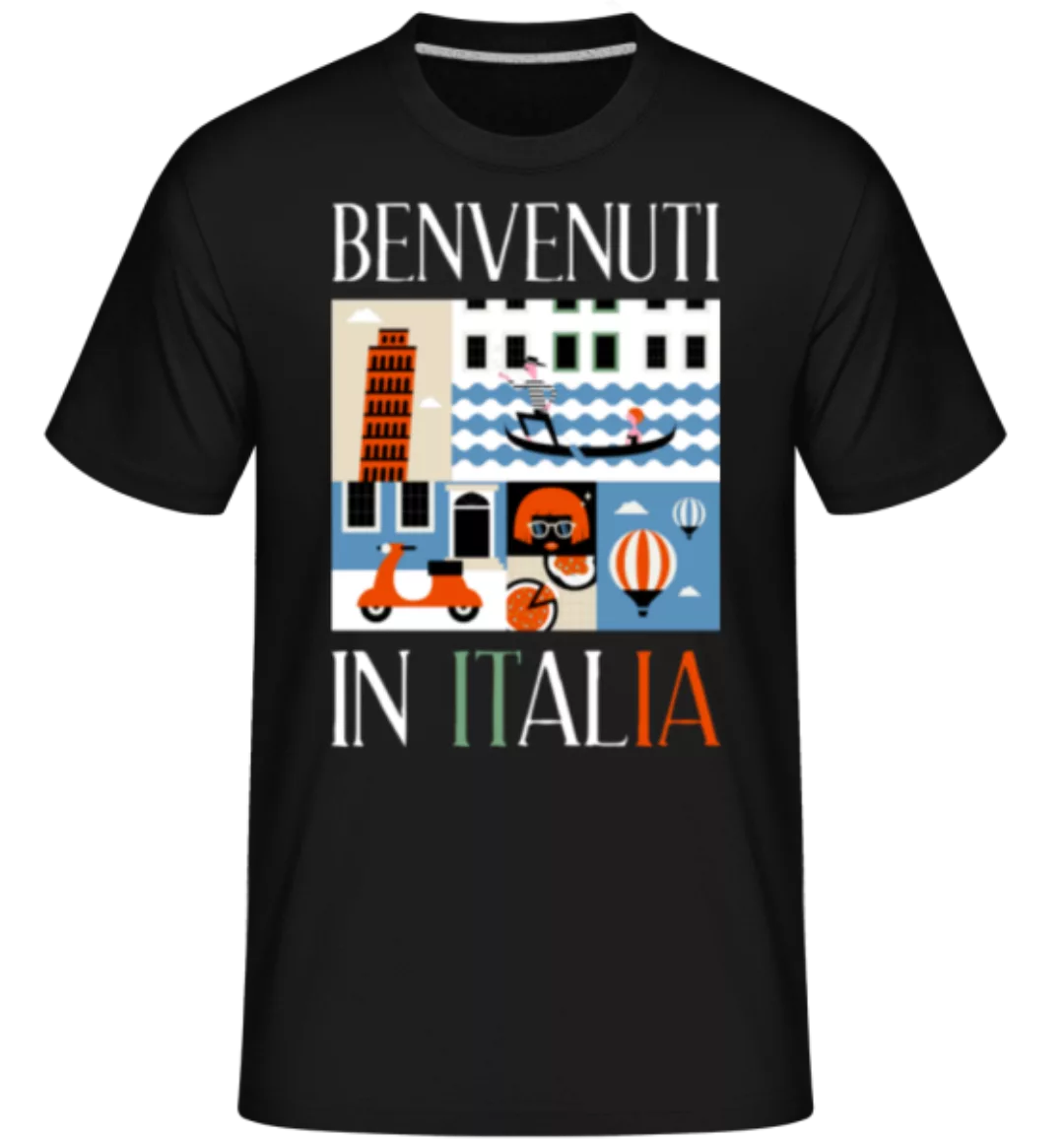 Benvenuti In Italia · Shirtinator Männer T-Shirt günstig online kaufen