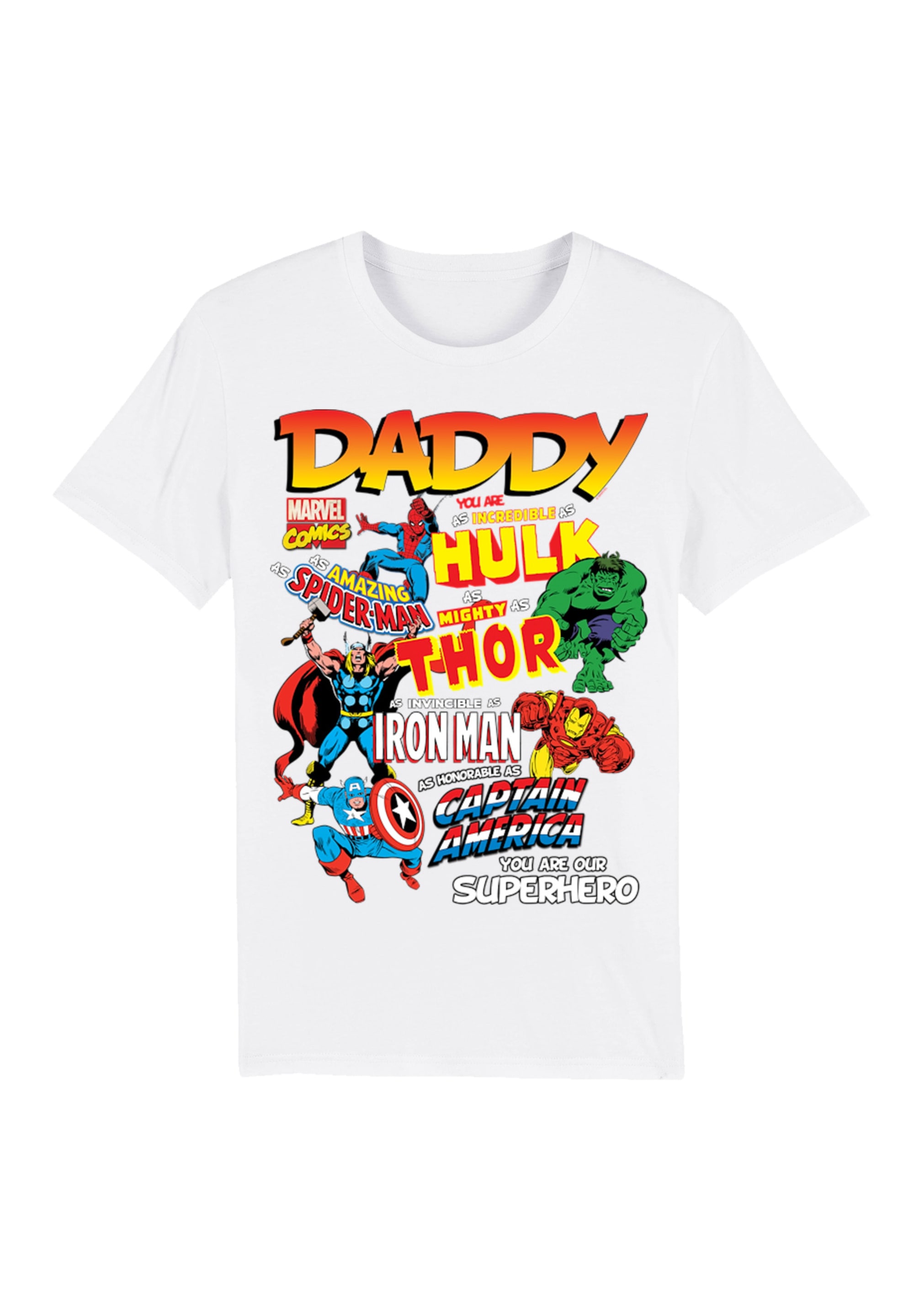 F4NT4STIC T-Shirt "Marvel Comics Our Dad Superhero", Premium Qualität günstig online kaufen