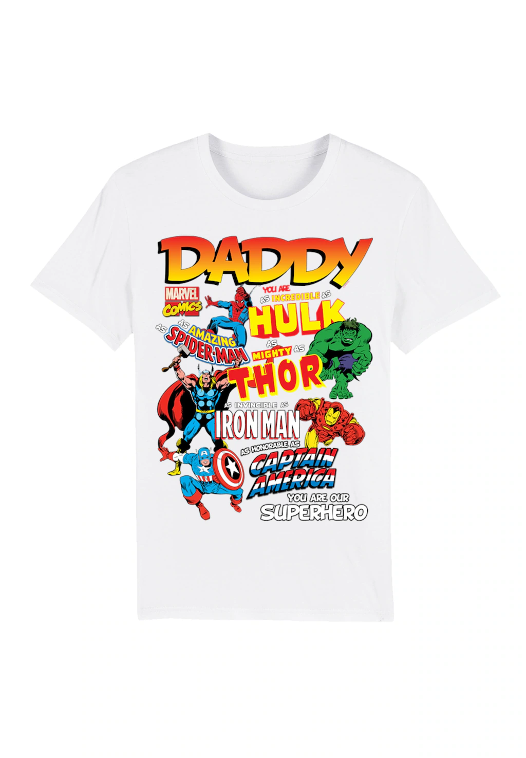 F4NT4STIC T-Shirt "Marvel Comics Our Dad Superhero", Premium Qualität günstig online kaufen