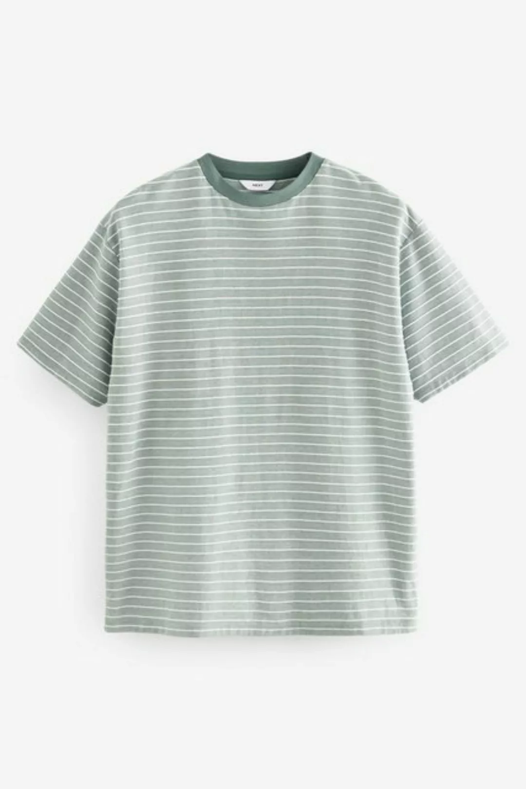 Next T-Shirt T-Shirt mit Strukturstreifen (1-tlg) günstig online kaufen