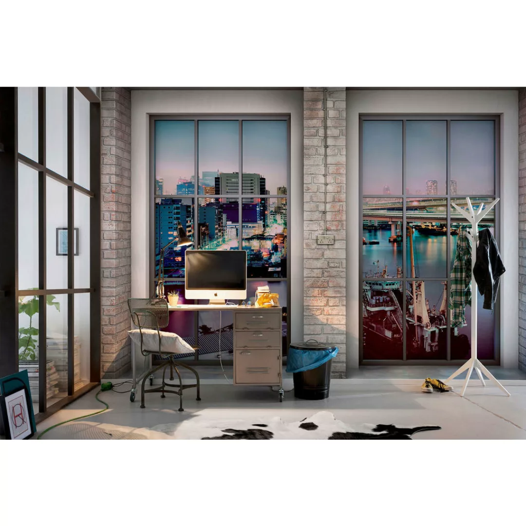 KOMAR Vlies Fototapete - Loft - Größe 368 x 248 cm mehrfarbig günstig online kaufen
