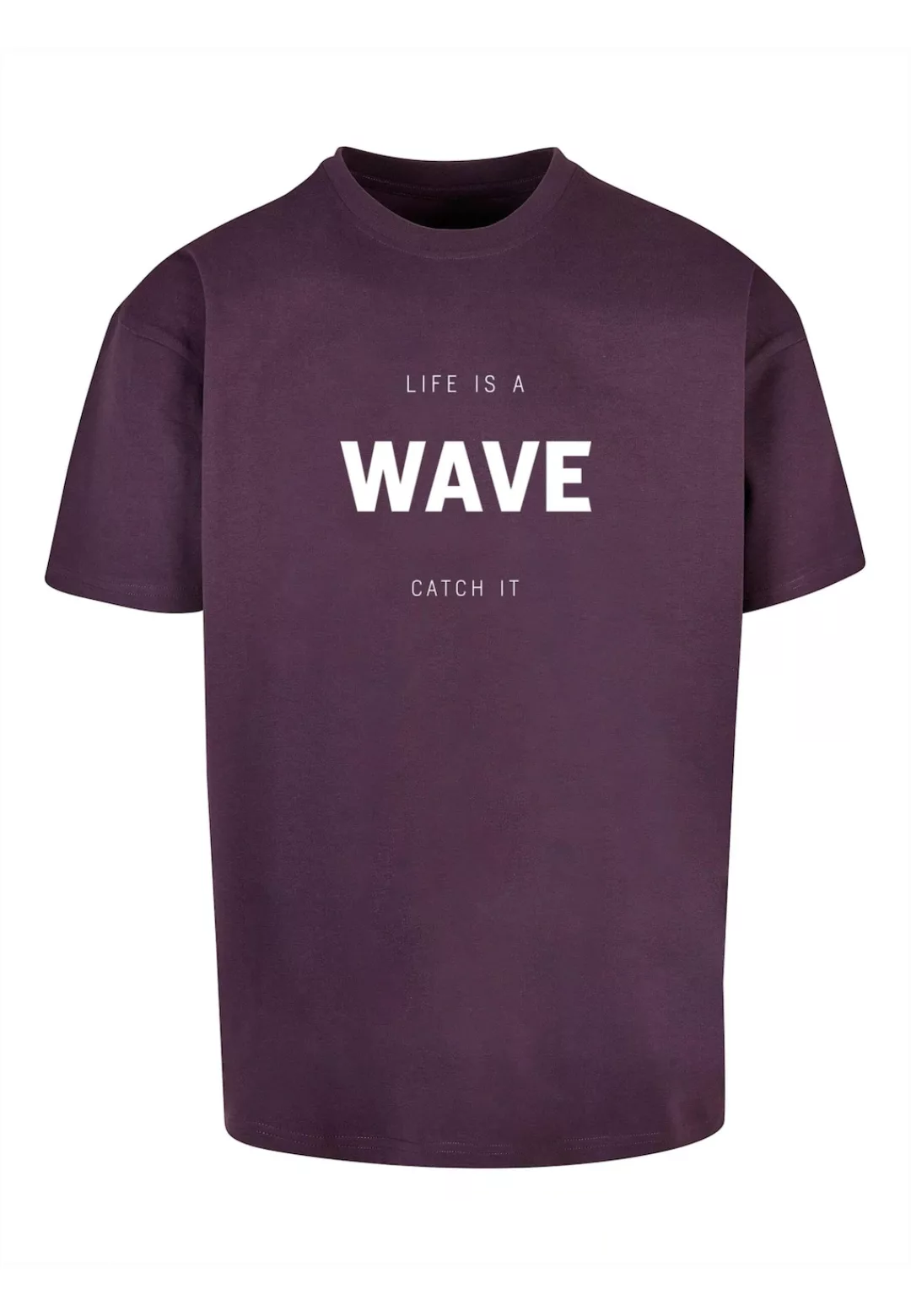 Merchcode T-Shirt "Merchcode Herren Summer - Life is a wave Heavy Oversize günstig online kaufen