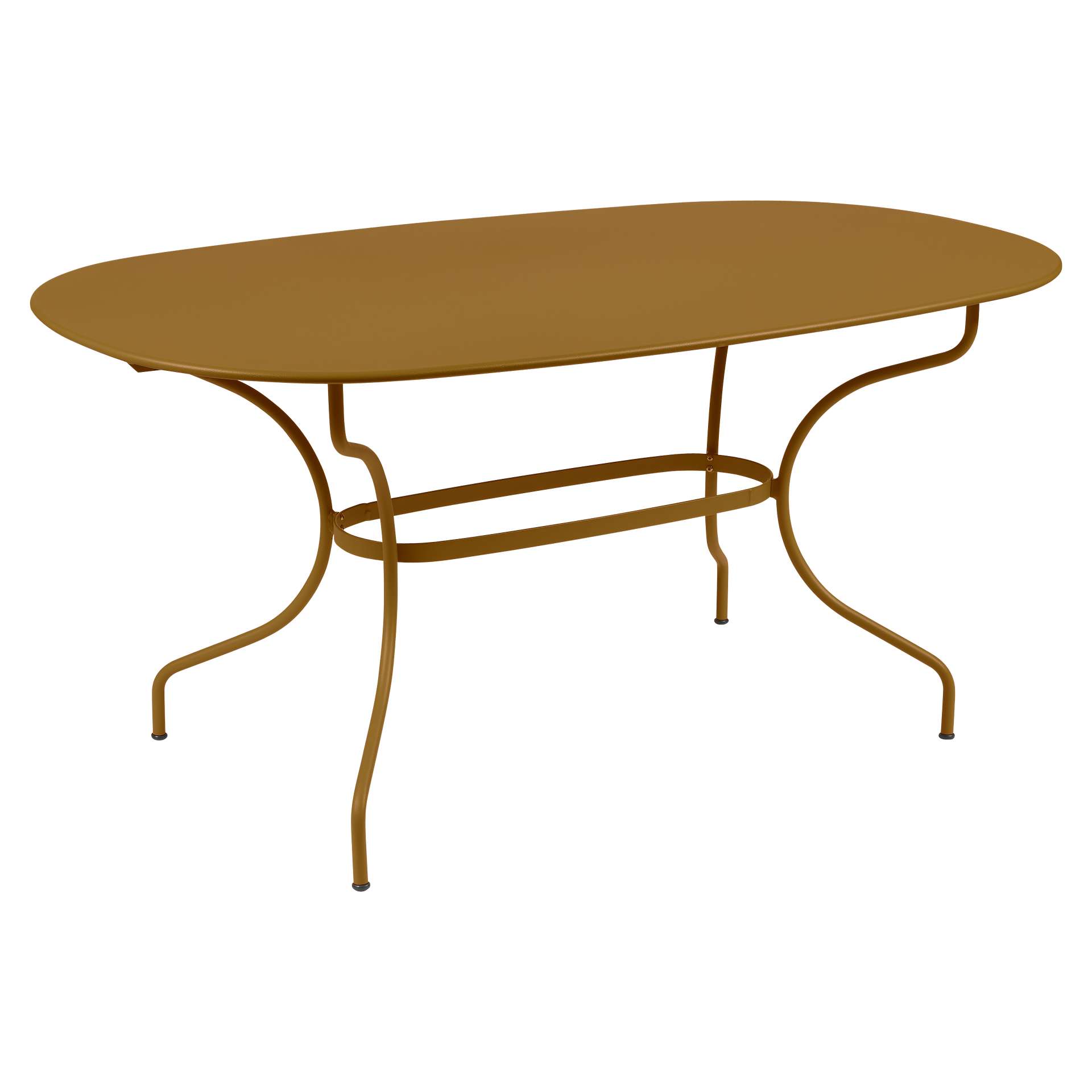 Opéra+ Ovaler Tisch 160 x 90 cm Outdoor Lebkuchen günstig online kaufen