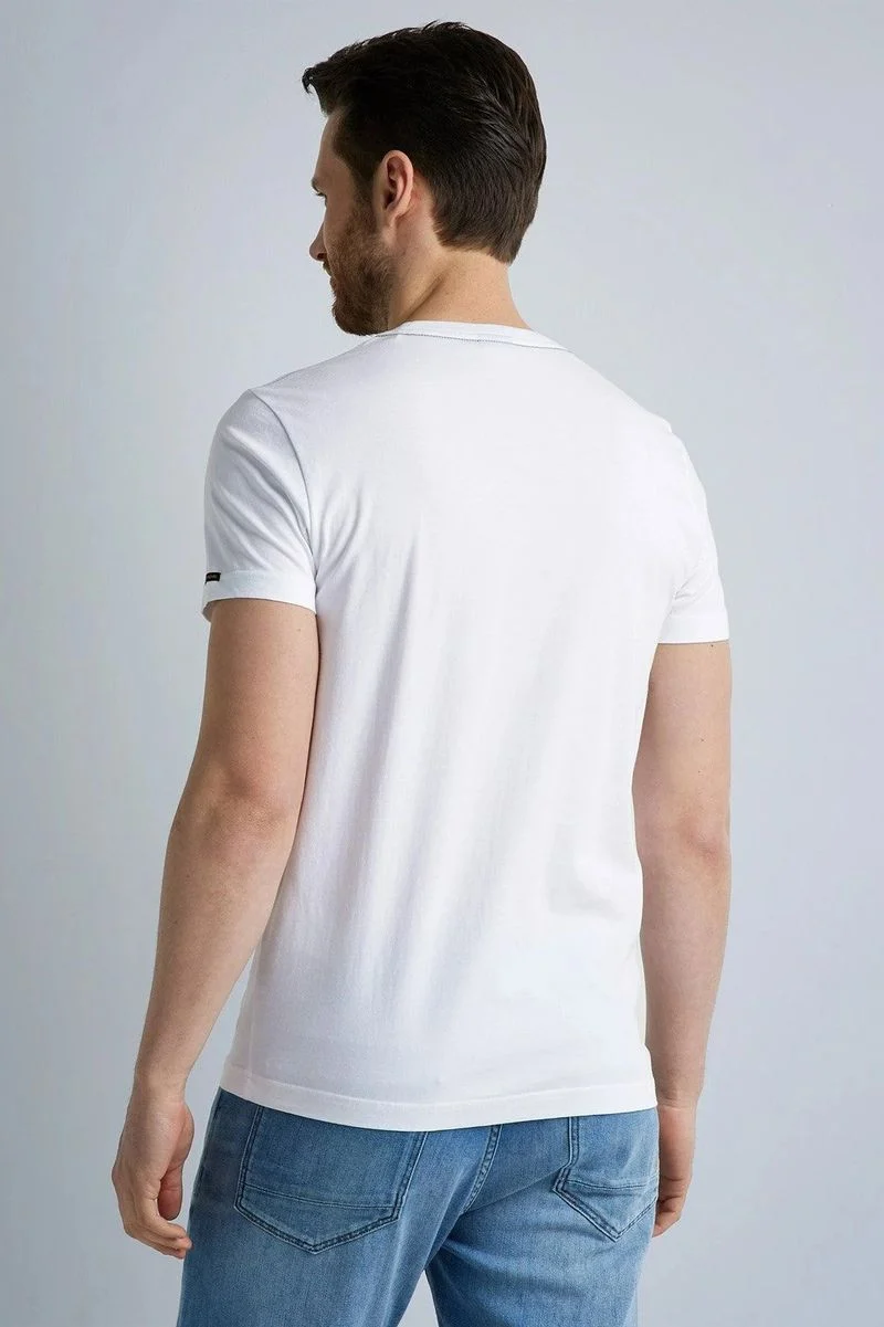 PME Legend Jersey T-Shirt Logo Weiß  - Größe 3XL günstig online kaufen