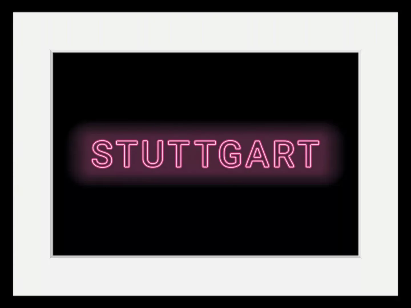 queence Bild "STUTTGART LIGHTS", Städte, (1 St.) günstig online kaufen