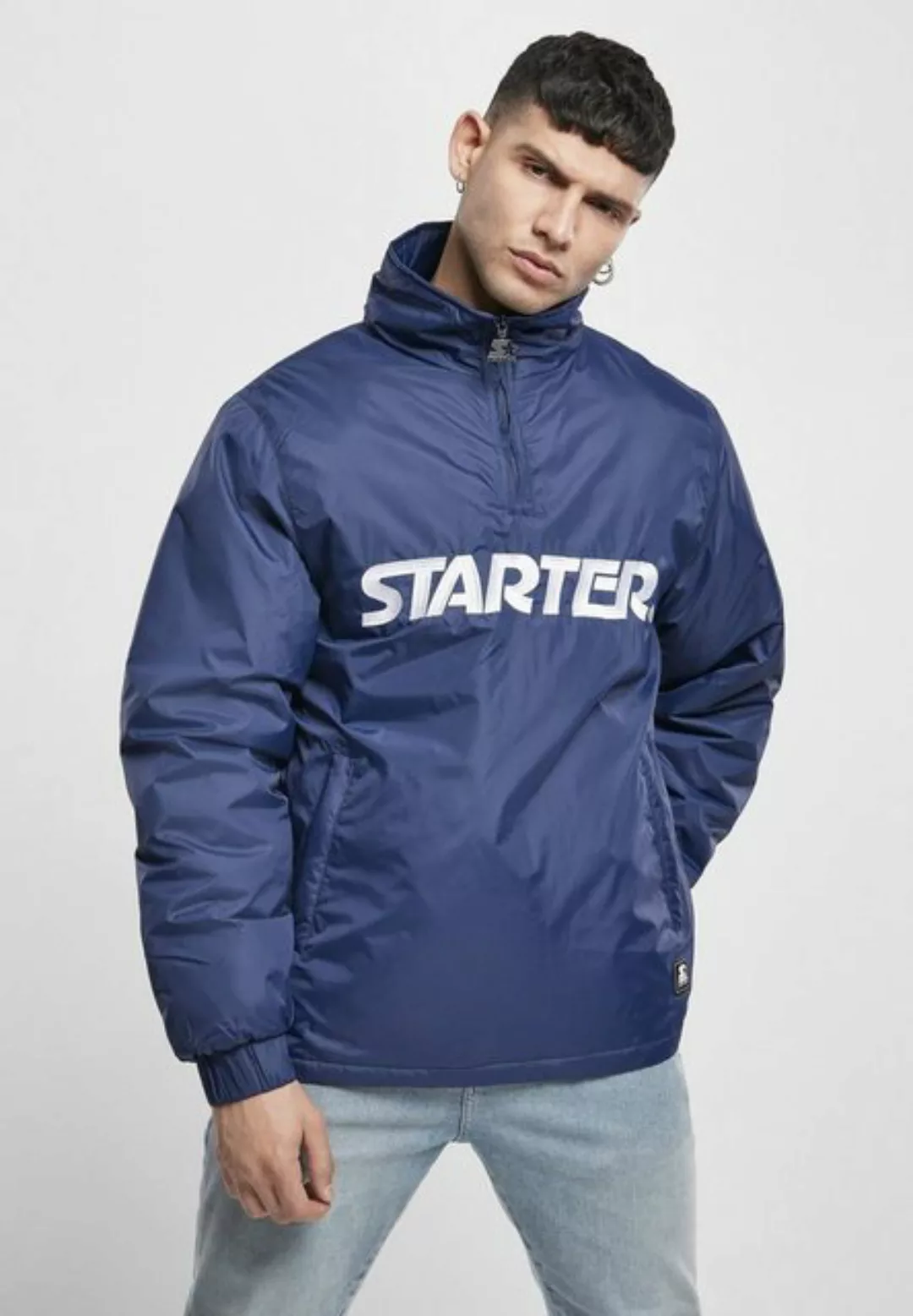 Starter Black Label Outdoorjacke "Herren Starter Logo Half Zip Jacket", (1 günstig online kaufen