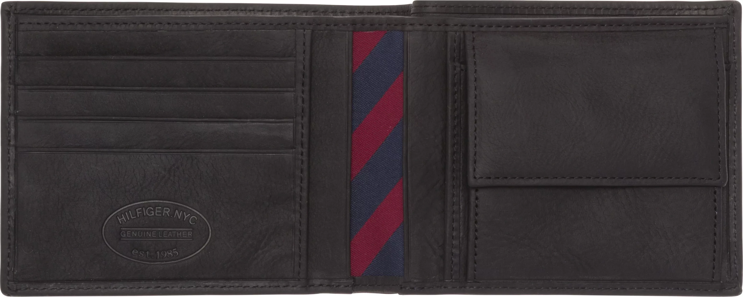 Tommy Hilfiger Geldbörse aus Leder, 12,5 cm x 10 cm günstig online kaufen