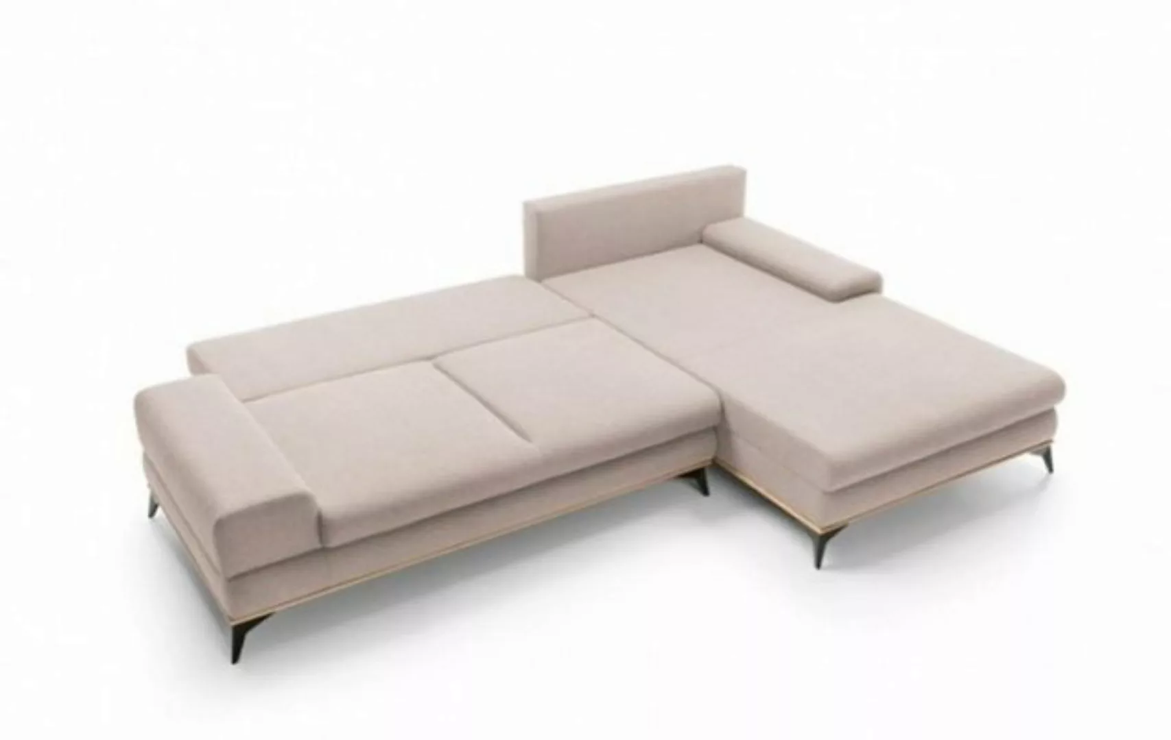 JVmoebel Ecksofa Wohnzimmer Ecksofa L Form Stoffsofa Couch Sofa Möbel, 2 Te günstig online kaufen