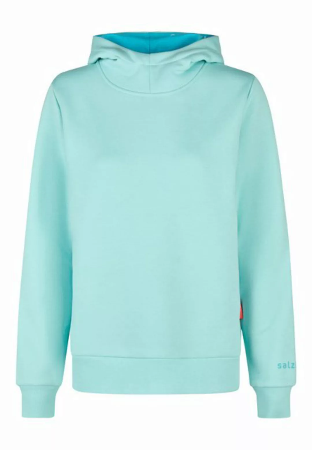 salzhaut Kapuzenpullover Damen Hoodie Talken Unifarben - Pullover mit Kapuz günstig online kaufen