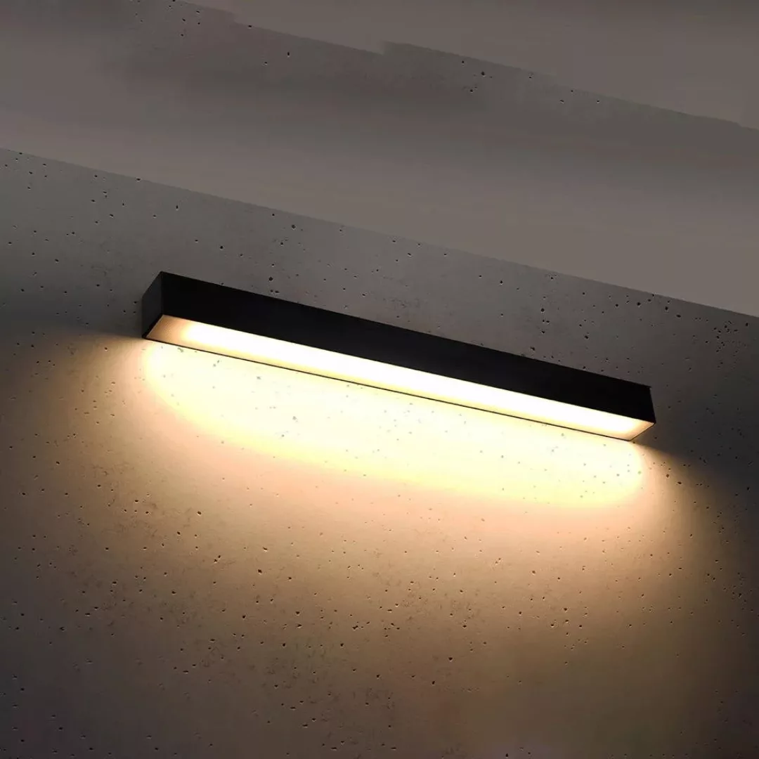 famlights | LED Wandleuchte Per in Schwarz 17W 2080lm 3000K günstig online kaufen