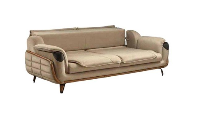 JVmoebel Sofa Sofa 3 Sitzer Klassische Couchen Luxus Möbel Sofas Stoff Couc günstig online kaufen