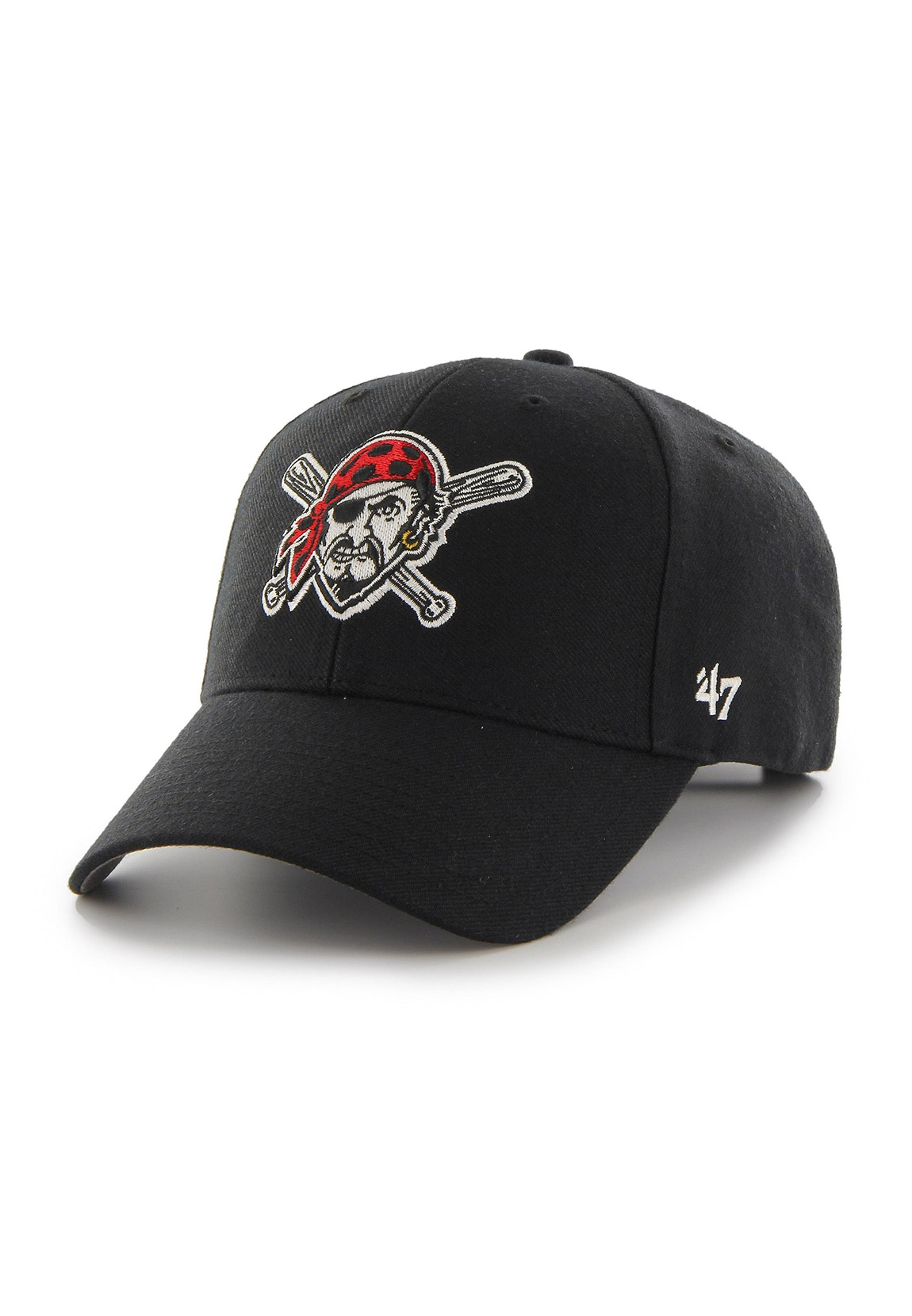 47 Brand MVP Cap PITTSBURGH PIRATES B-MVP20WBV-BKO Schwarz günstig online kaufen