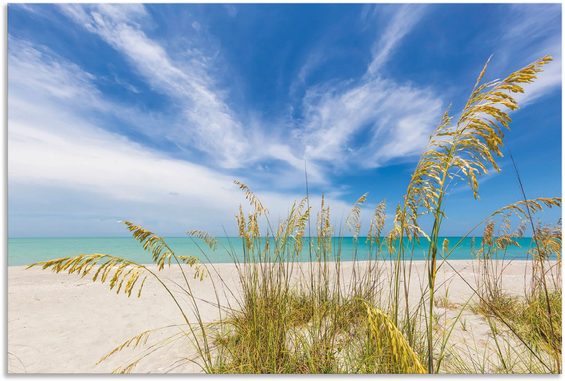 Artland Wandbild »Himmlische Stille am Strand«, Strandbilder, (1 St.), als günstig online kaufen