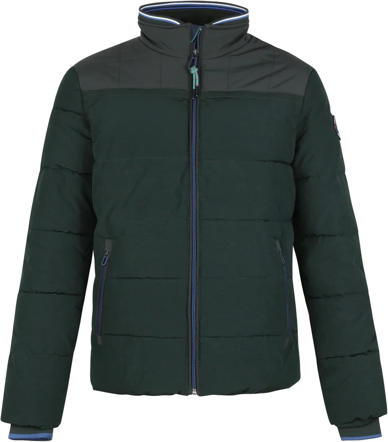New Zealand Auckland Winter Jacke Whitianga Dunkelgrün - Größe L günstig online kaufen