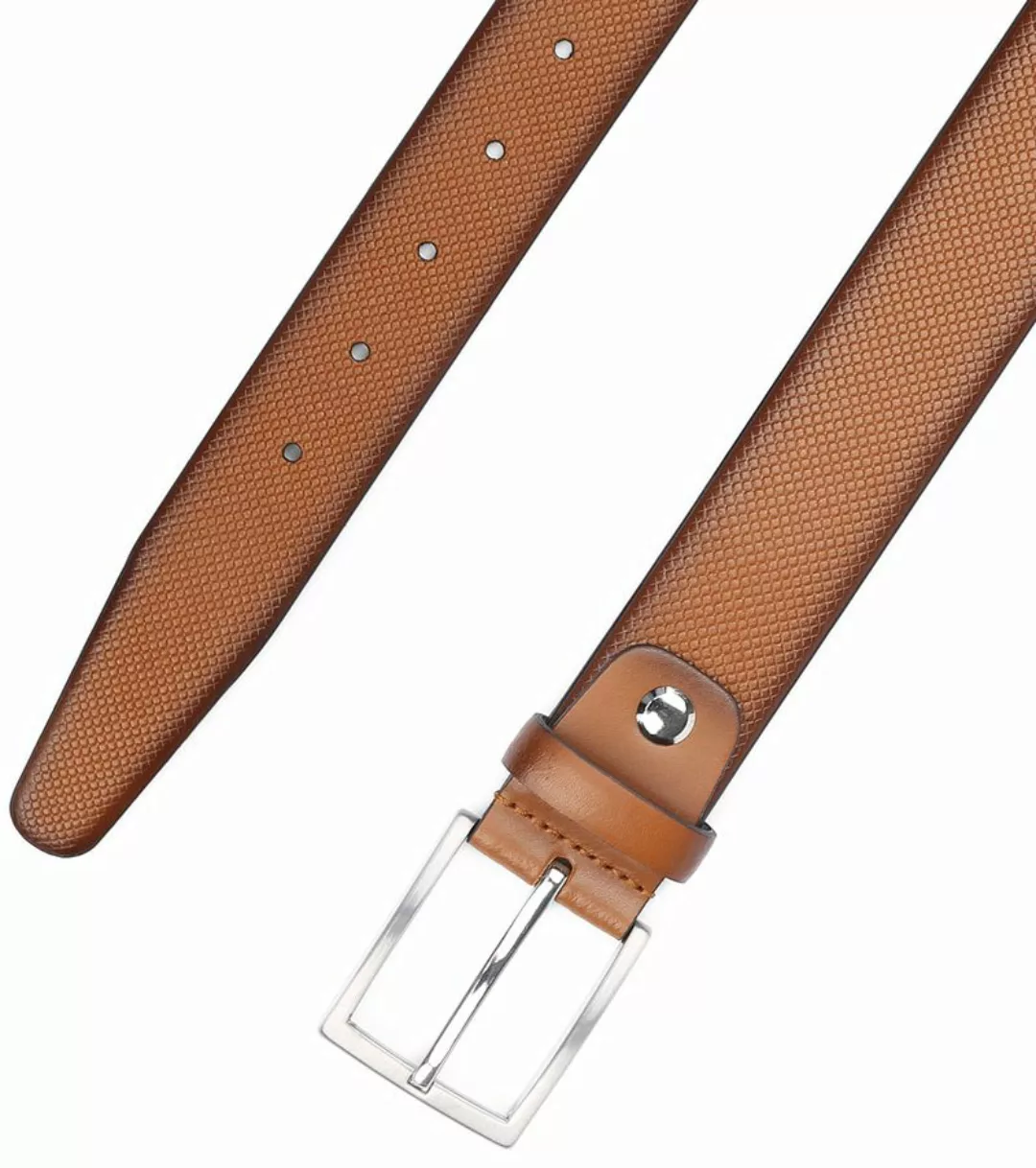 Suitable Ledergürtel Struktur Leder Braun - Größe 105 günstig online kaufen