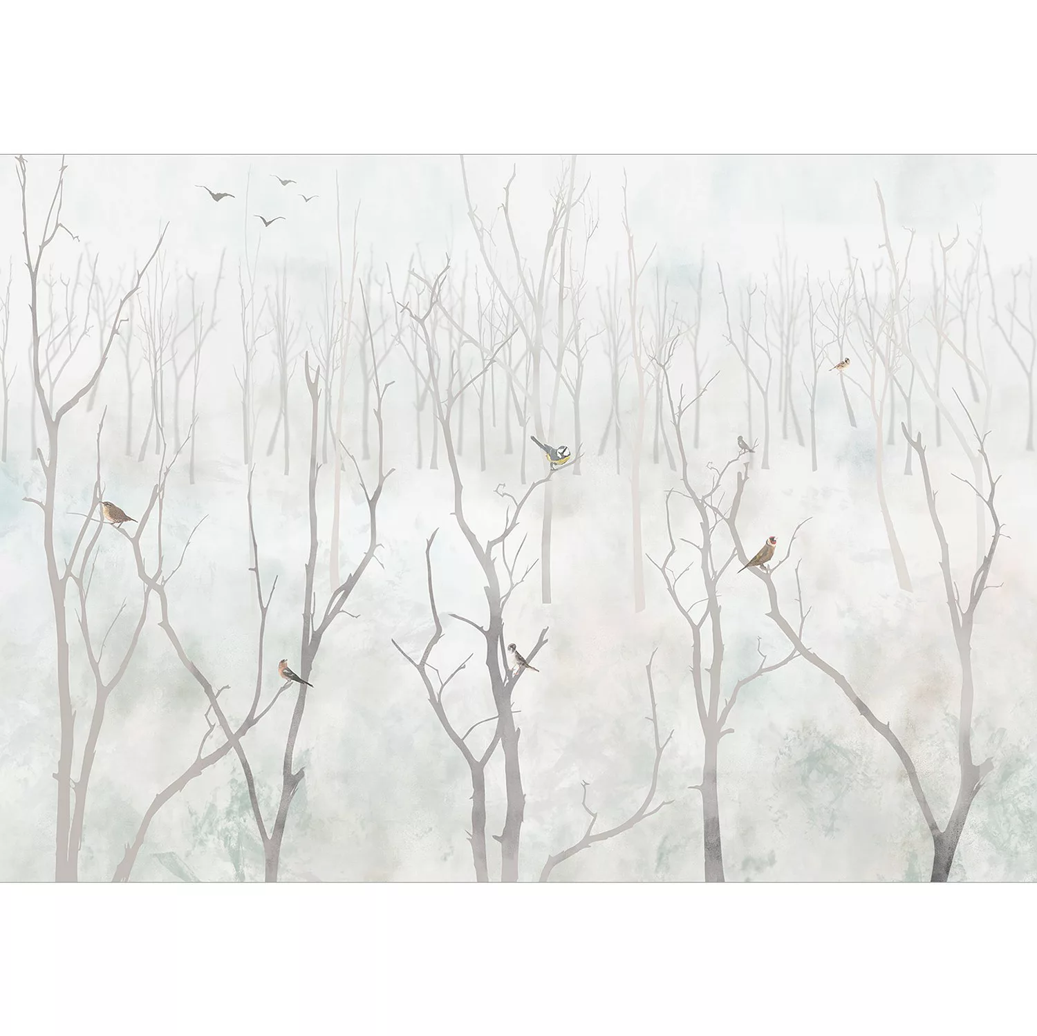 Selbstklebende Fototapete - Winter Forest günstig online kaufen