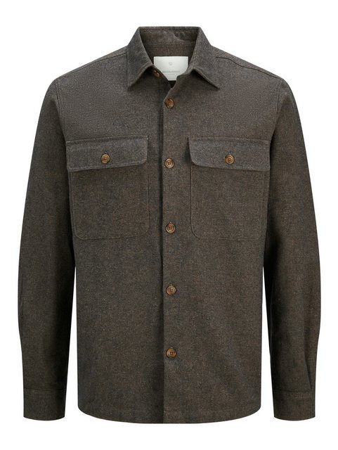 Jack & Jones Blusenshirt JPRRAYMOND MELANGE SOLID LS OVERSHI günstig online kaufen